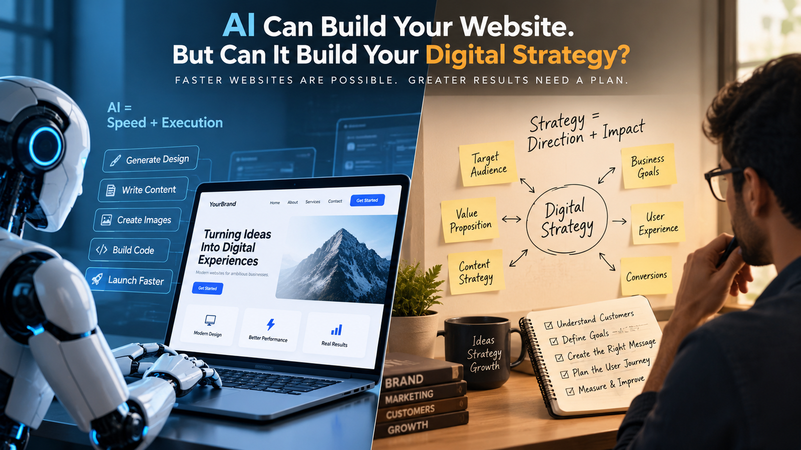 AI Can Build Your Website. But Can It Build Your Digital Strategy?