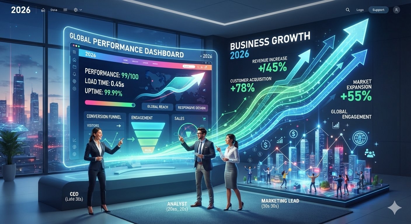 How a High-Performance Website Helps Businesses Grow in 2026
