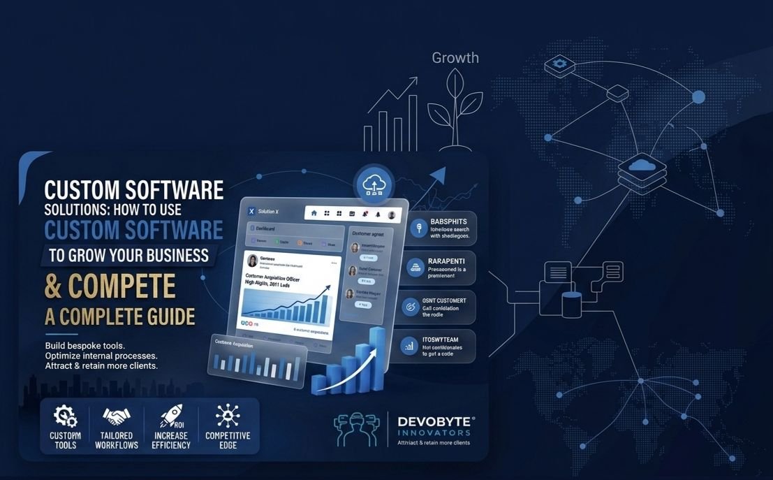 “How Custom Software Solutions Help Businesses Grow: A Complete Guide”