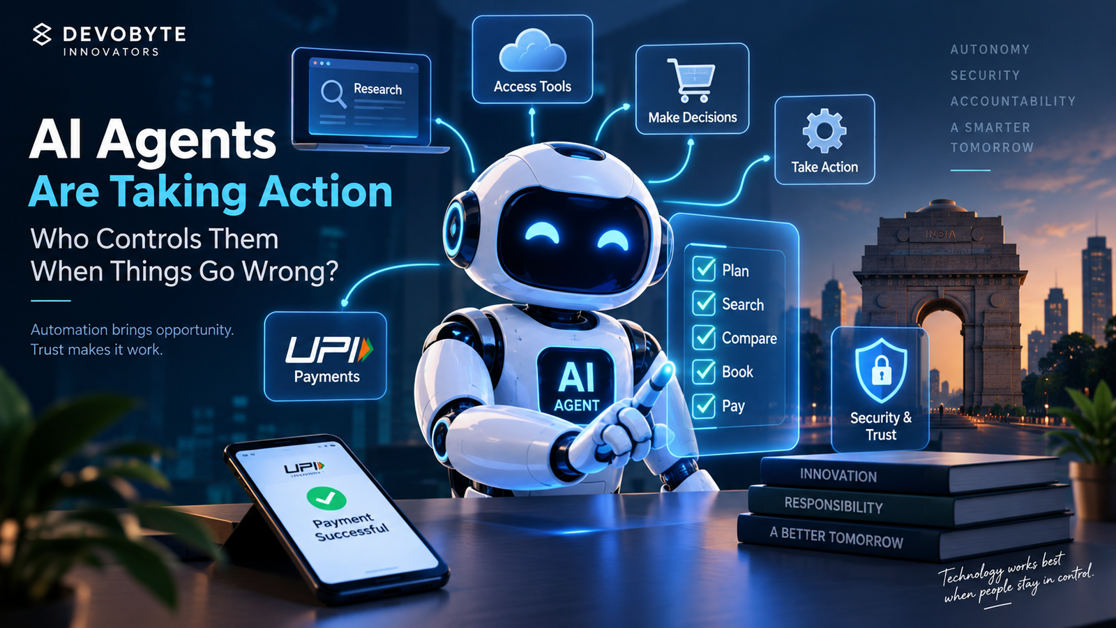AI Agents Are Taking Action: Who Controls Them When Things Go Wrong?